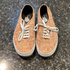 Cork Pattern Vans